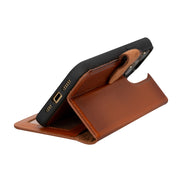 Magisches abnehmbares Echtlederetui