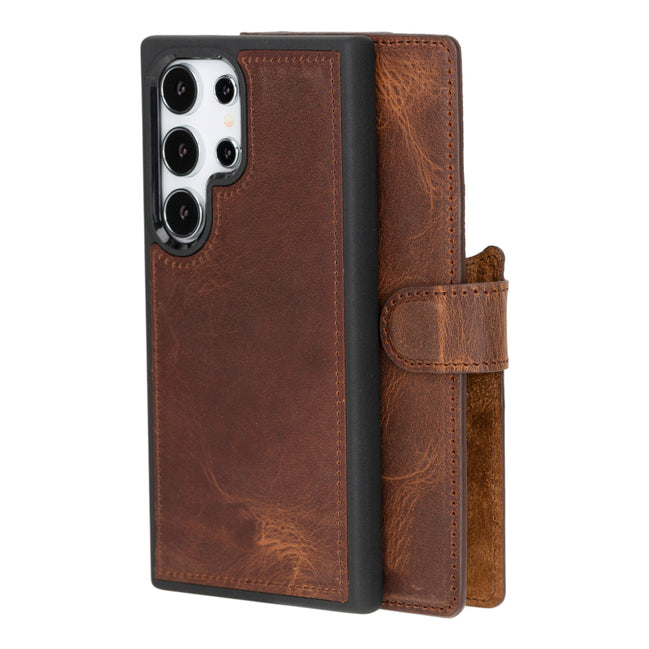 Samsung Galaxy S24 Serie Leder-Wallet-Hüllen RFID - MW