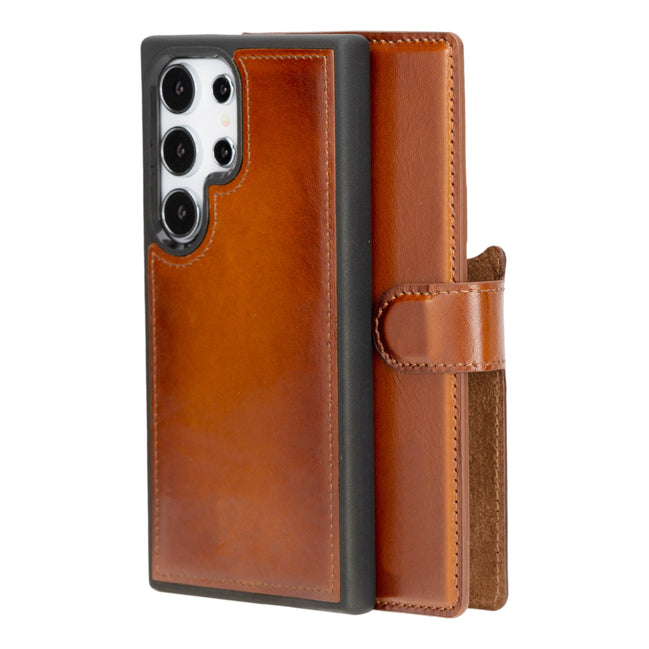 Samsung Galaxy S24 Serie Leder-Wallet-Hüllen RFID - MW