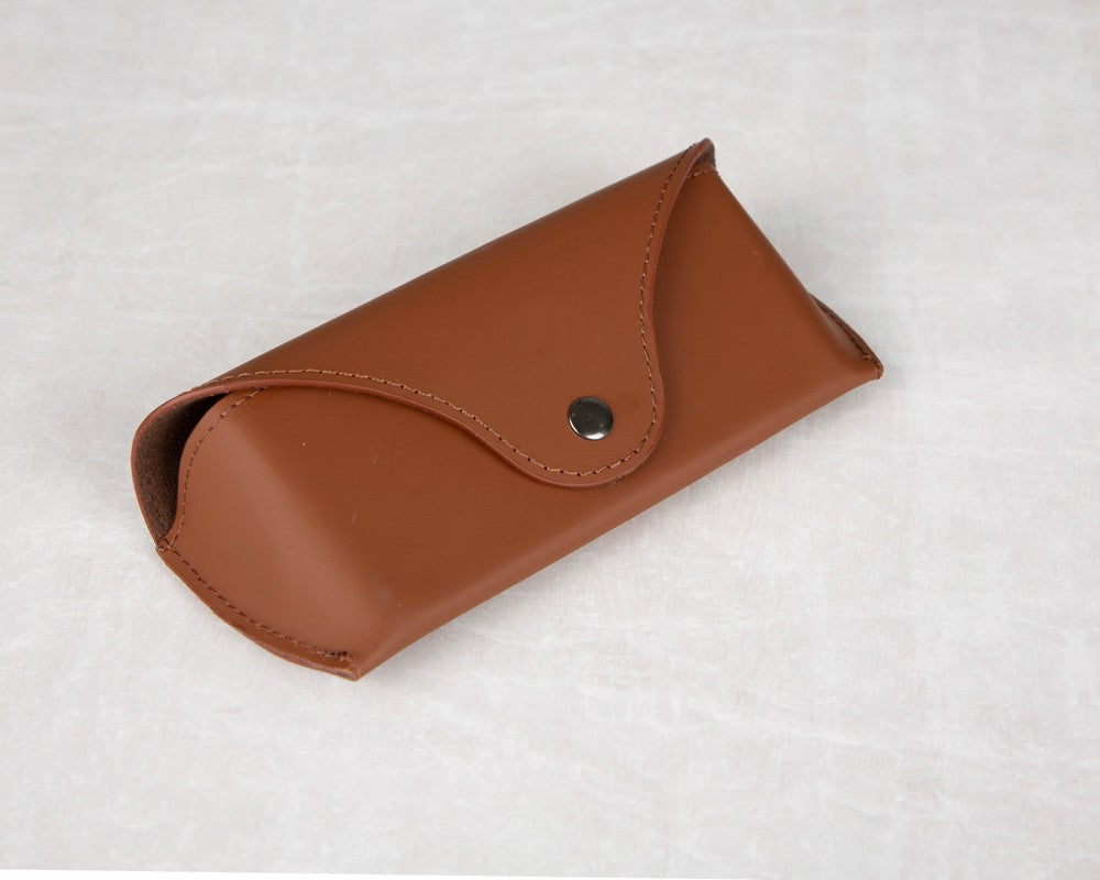 Roan Genuine Leather Glasses Case – Handmade Eyeglass & Sunglasses Cover for Men & Women