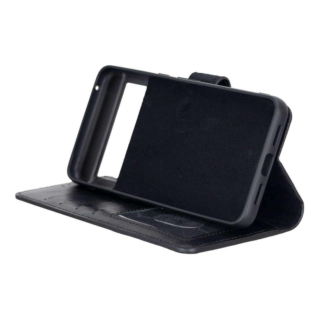 Magische abnehmbare Leder-Brieftaschenhülle für Google Pixel 10 Pro XL