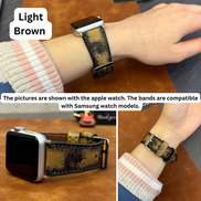 Armbänder in Lederoptik für Samsung Smartwatches
