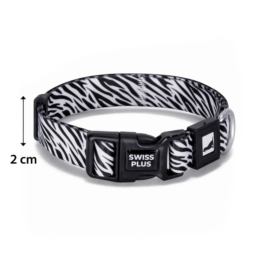 Gemustertes Halsband aus recycelten Materialien für Hunde und Katzen