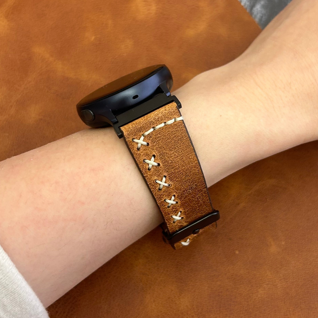Sportarmbänder aus Leder für Samsung Smartwatches