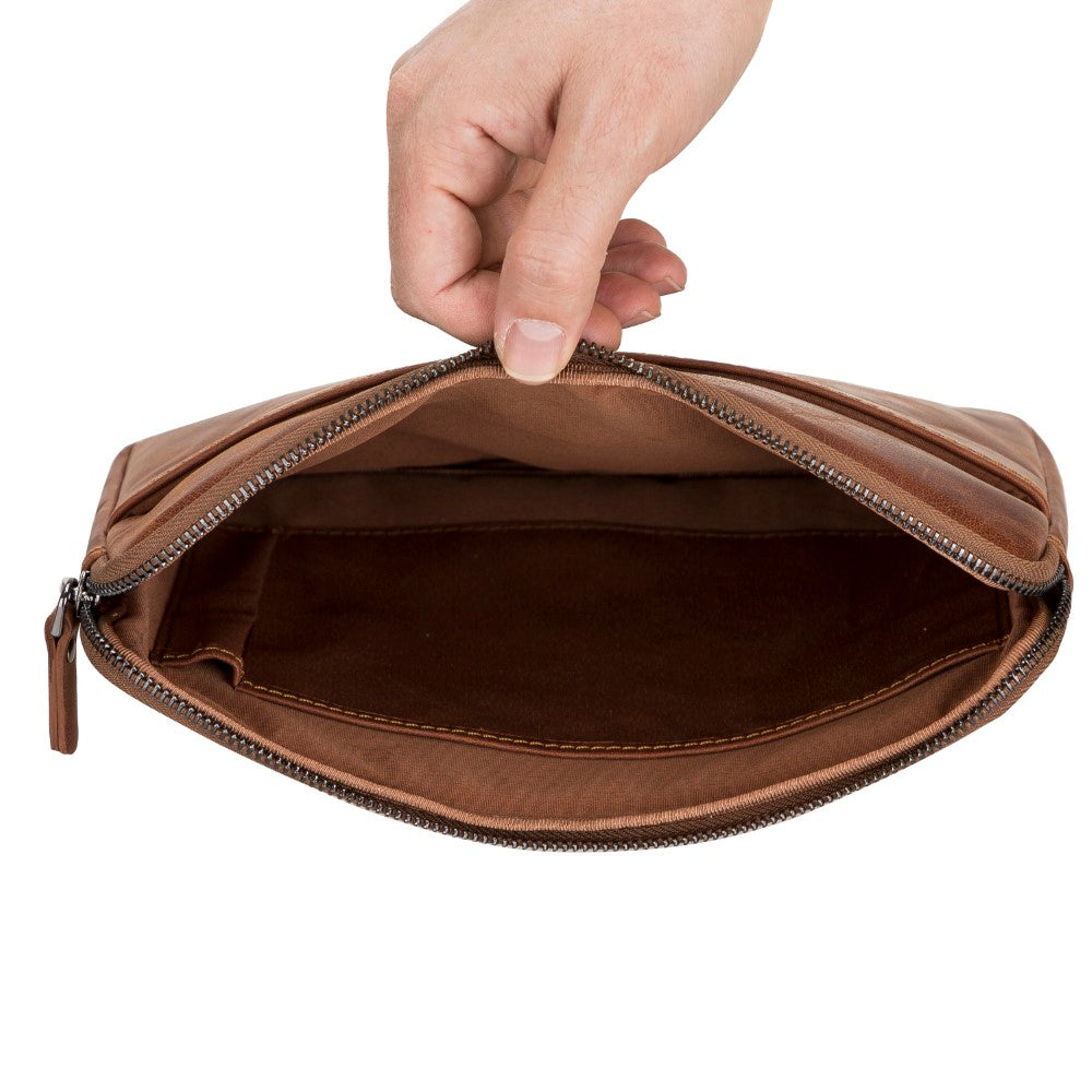 Awe Laptop-/Tablet-Hüllen aus echtem Leder