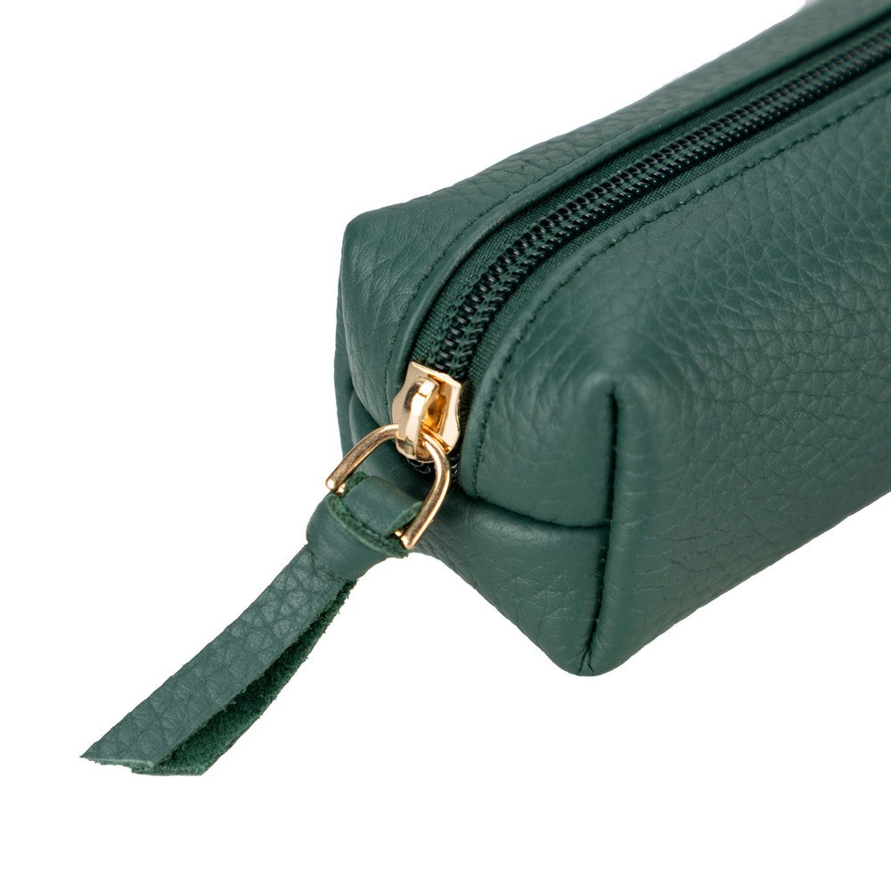 Mehrteiliges Leder-Federmäppchen