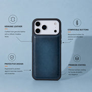 Flex Cover I Phone 17 Pro Max Leather Case