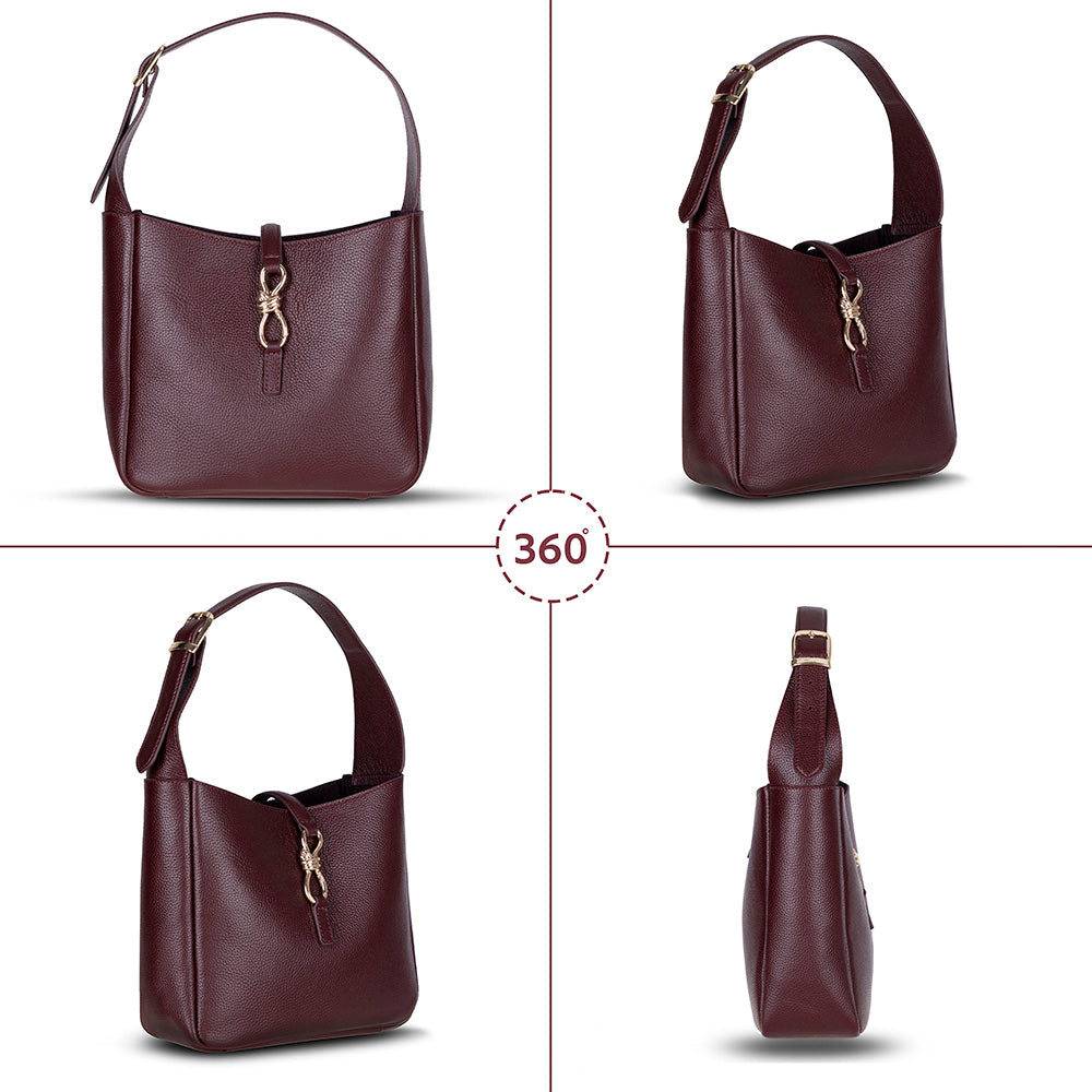 Azura Damen-Ledertasche