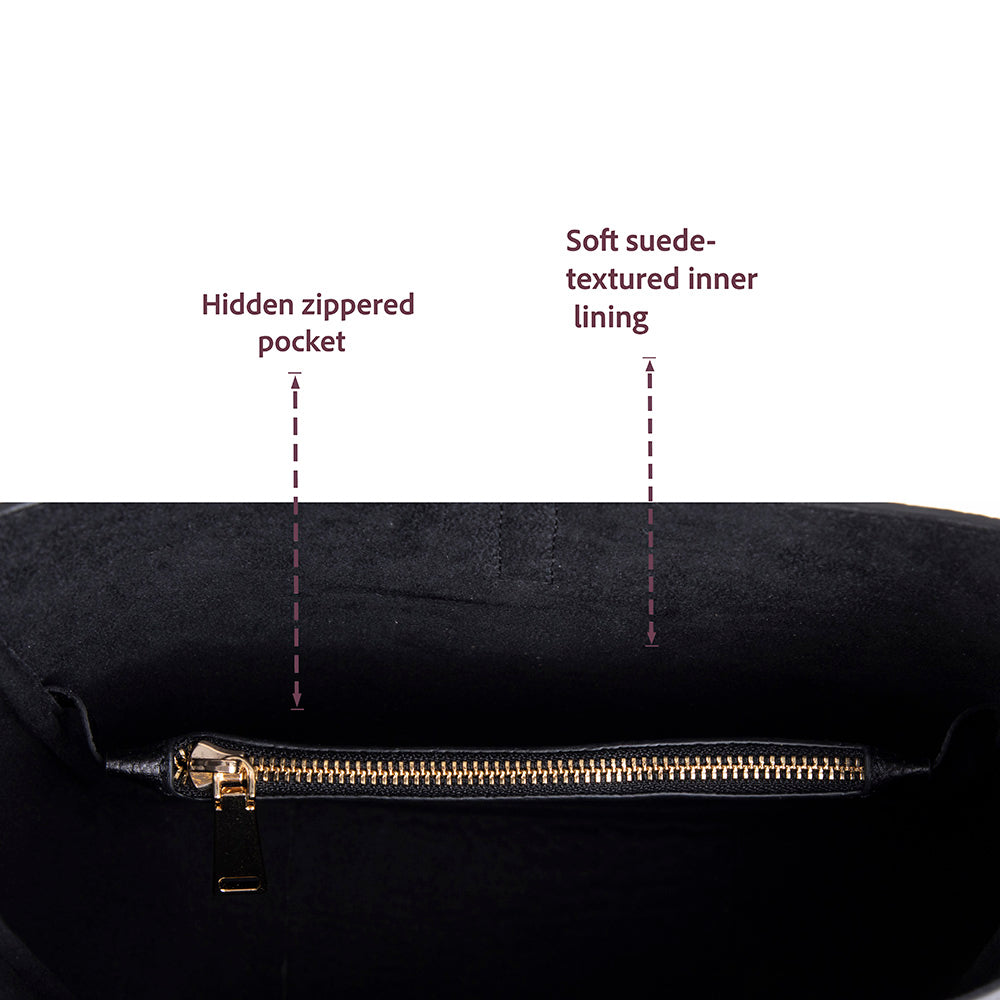 Azura Damen-Ledertasche