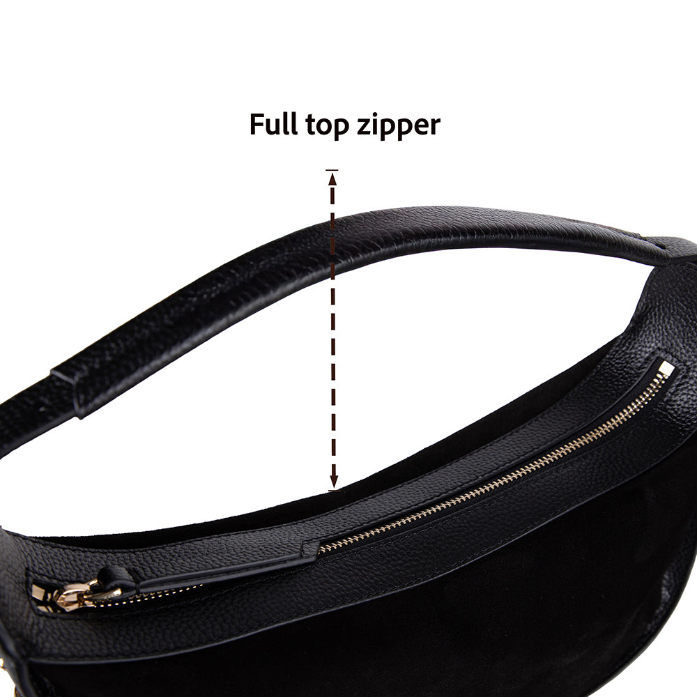 Dolcezza Genuine Suede Leather Women's Shoulder Bag