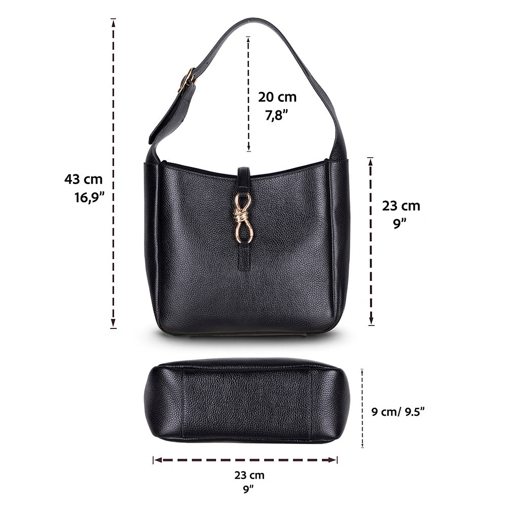 Azura Damen-Ledertasche