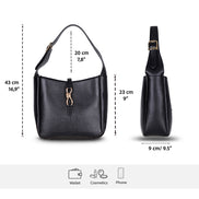 Azura Damen-Ledertasche