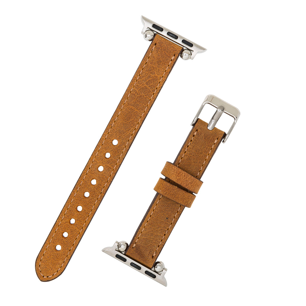 Ferro Leather Apple Watch Band with Trok