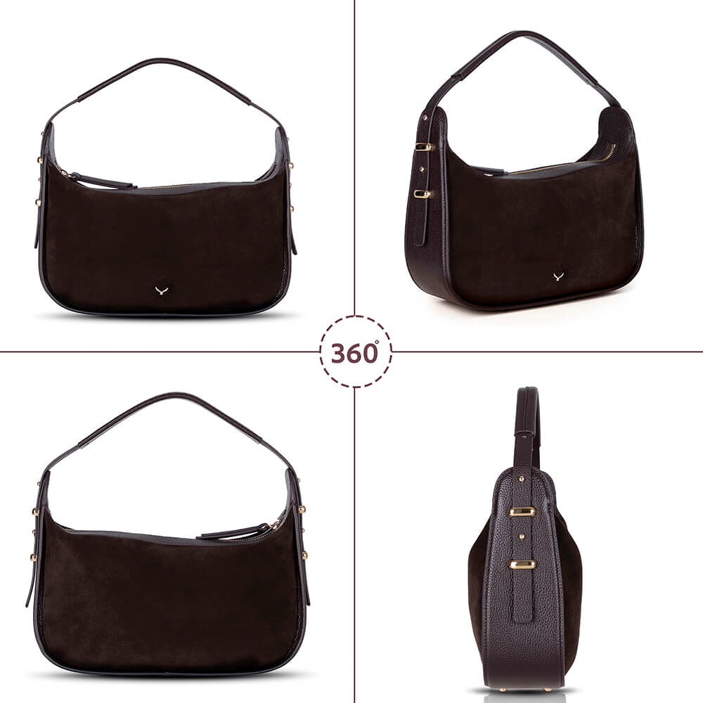 Dolcezza Genuine Suede Leather Women's Shoulder Bag
