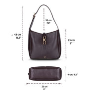 Azura Leder-Damentasche