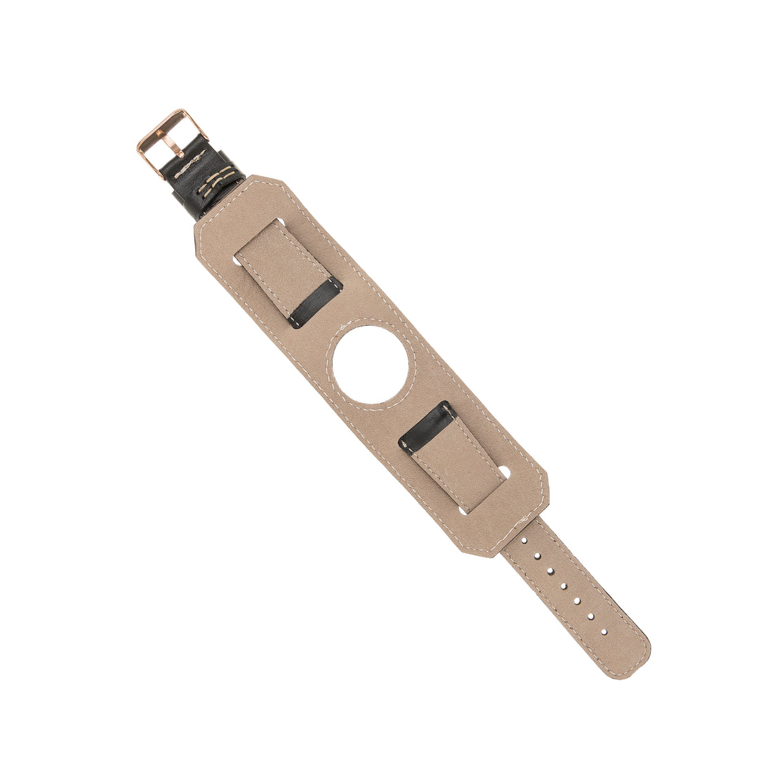 Manschettenleder-Apple-Watch-Armband