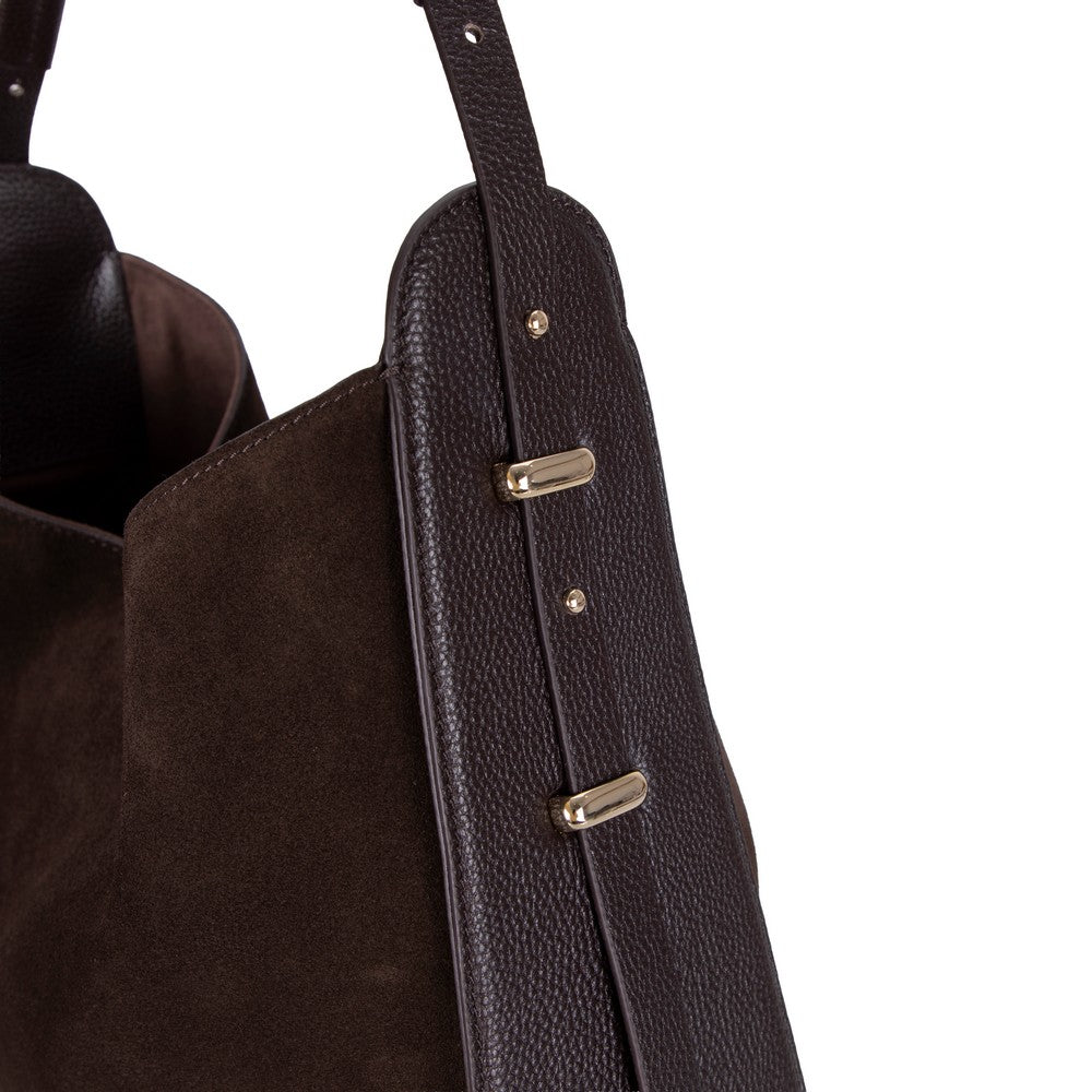 Carina Genuine Suede Leather Women's Shoulder Bag