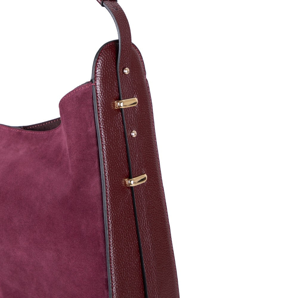 Carina Genuine Suede Leather Women's Shoulder Bag
