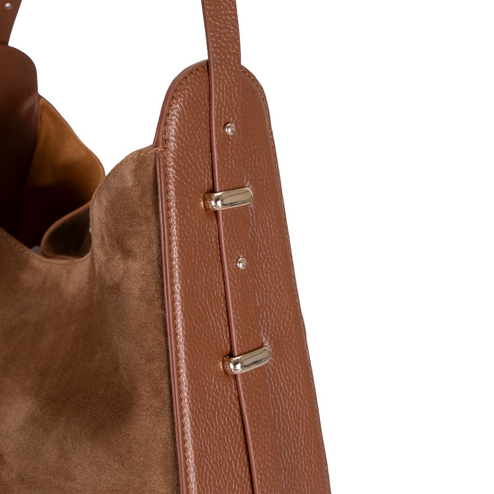 Carina Genuine Suede Leather Women's Shoulder Bag