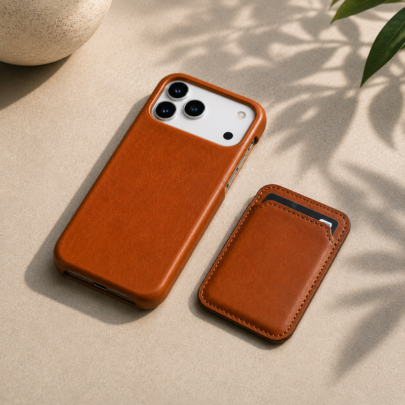 Ultimate Jacket Leather iPhone 17 Pro Max Case with Maggy Mix & Match