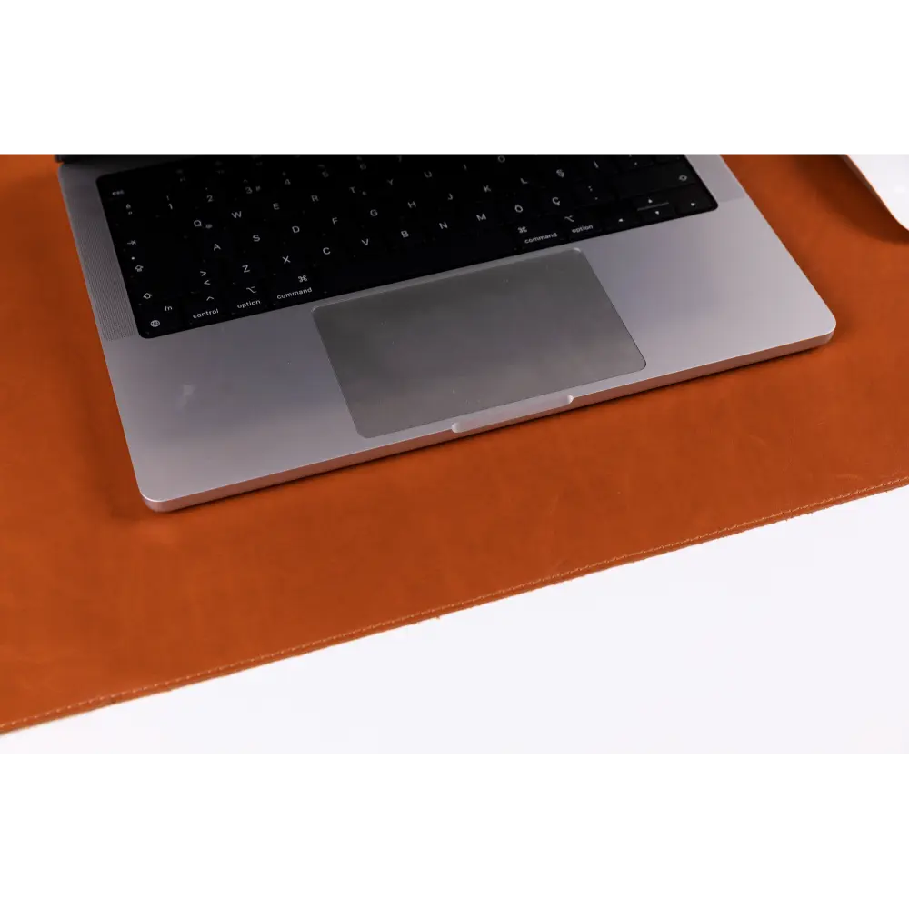 Genuine Leather Desk Mat 37x80
