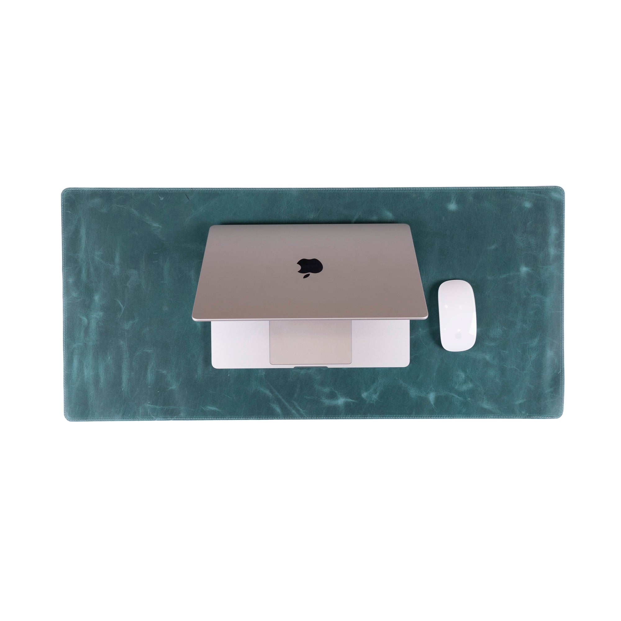 Anpassbare Schreibtischunterlage aus echtem Leder