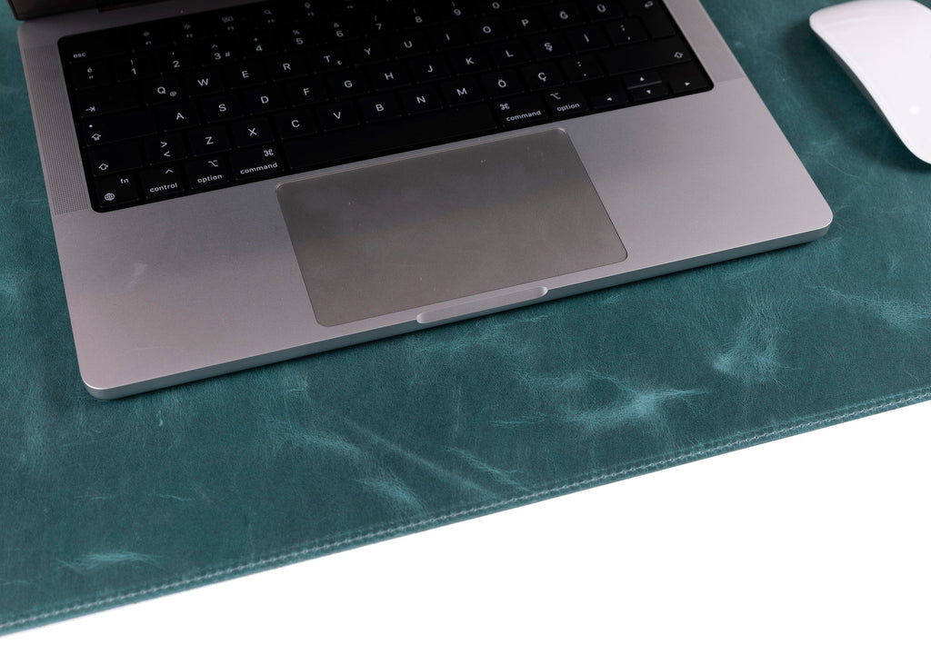 Customizable Genuine Leather Desk Mat