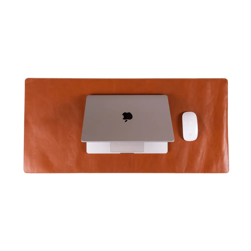 Genuine Leather Desk Mat 37x80