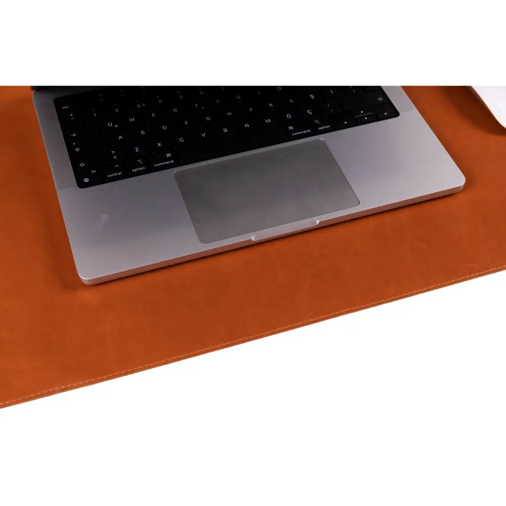Genuine Leather Desk Mat 37x80