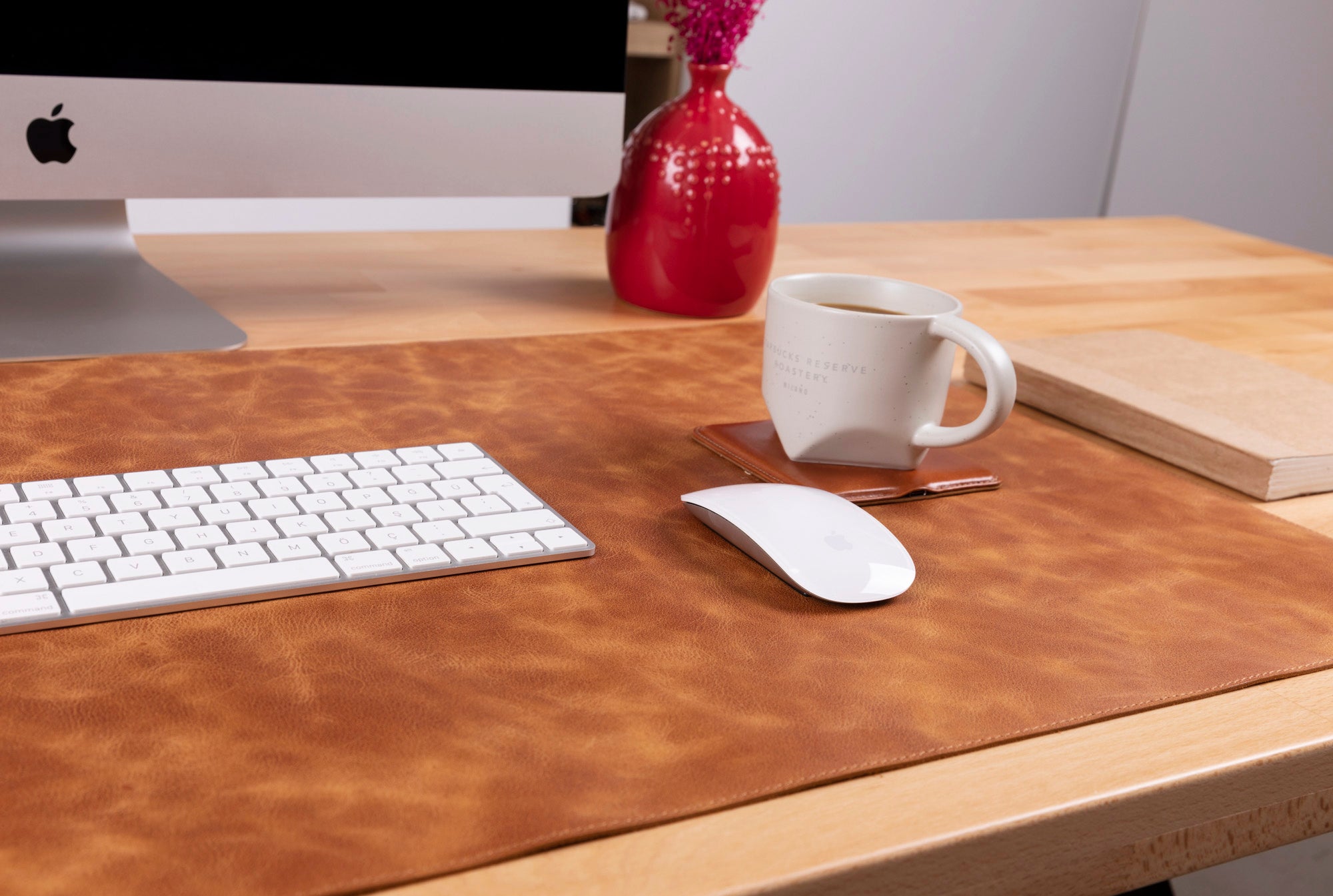 Customizable Genuine Leather Desk Mat