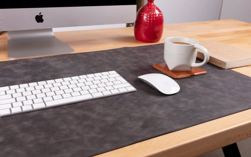 Customizable Genuine Leather Desk Mat