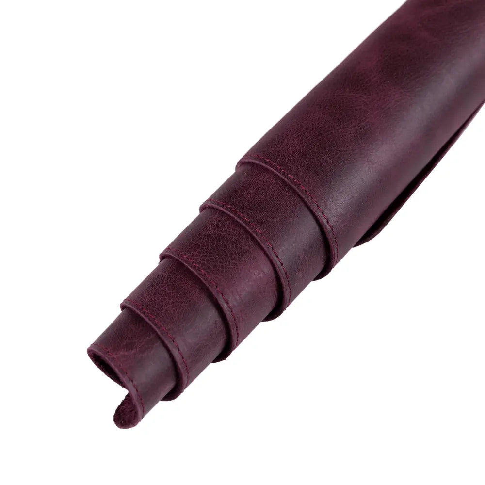 Schreibtischunterlage aus echtem Leder, 37 x 80