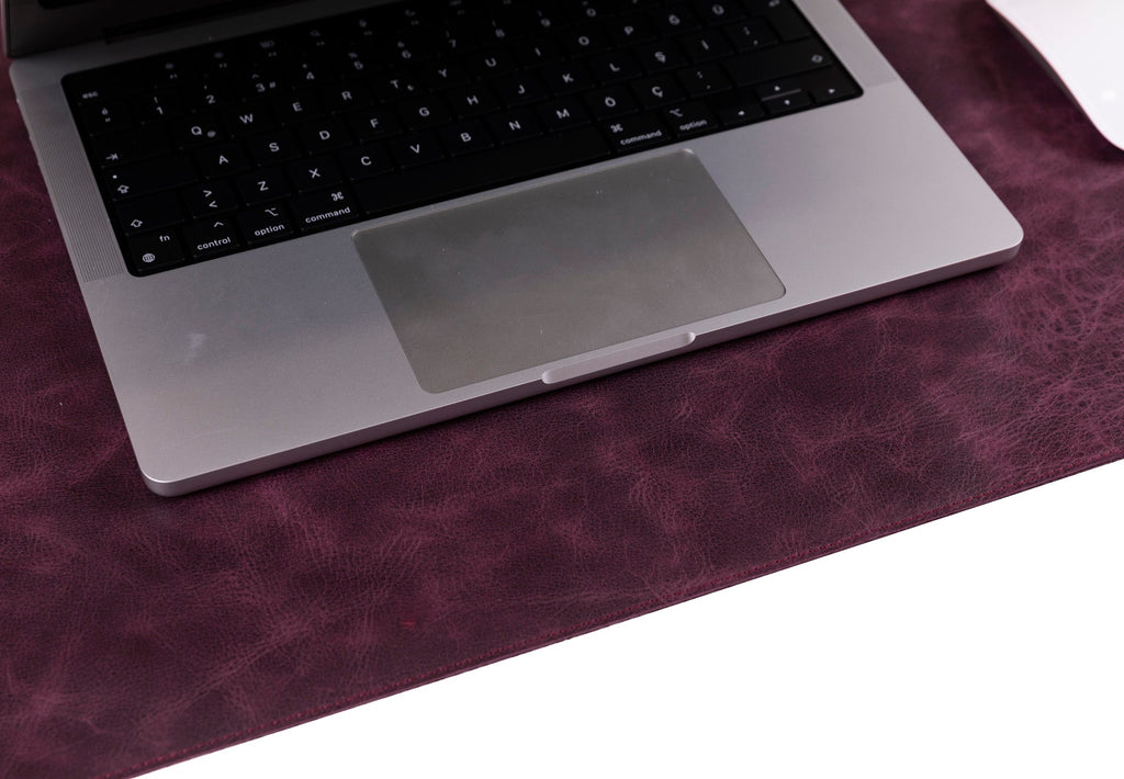 Customizable Genuine Leather Desk Mat