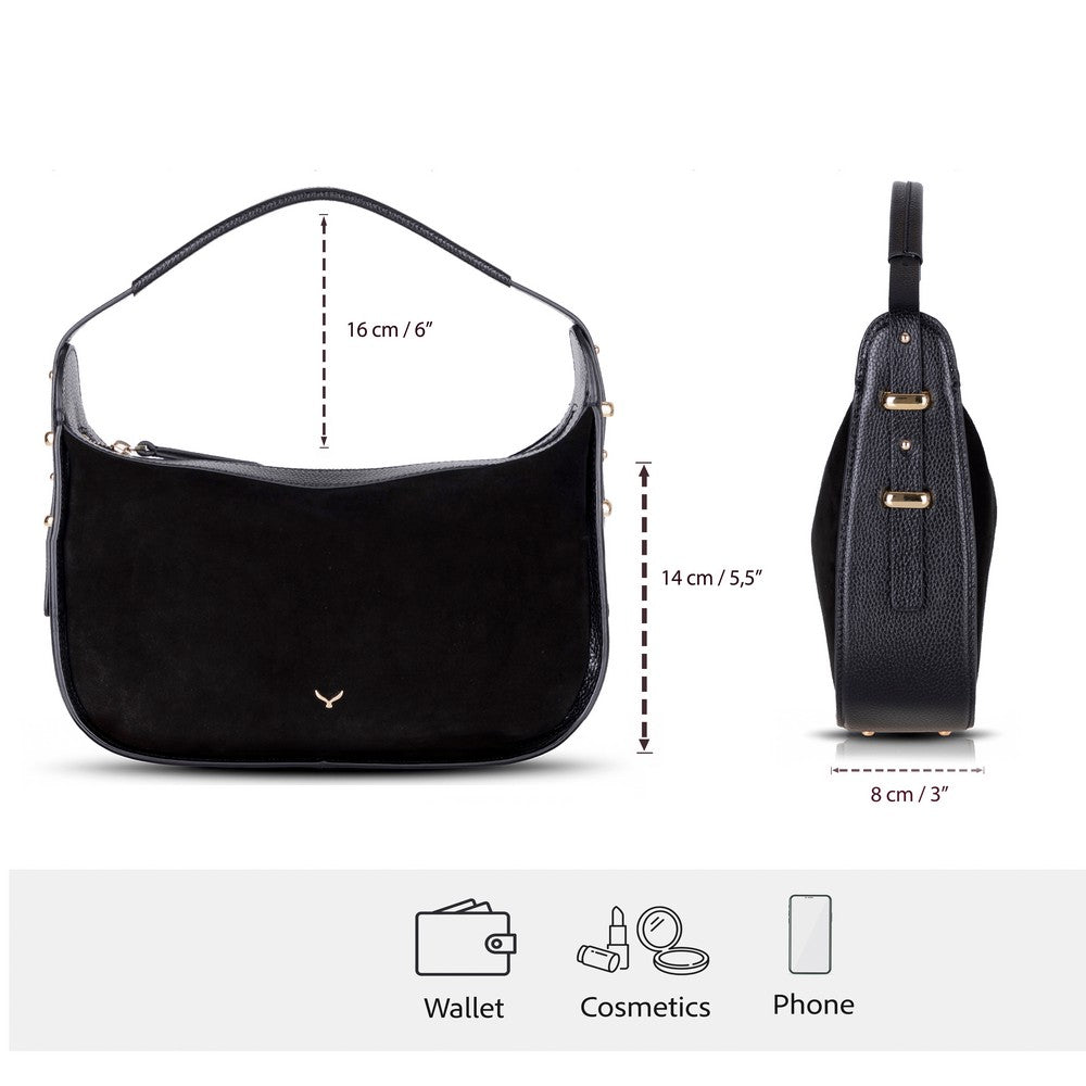 Dolcezza Genuine Suede Leather Women's Shoulder Bag
