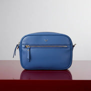 Smaragdgrüne Leder-Damentasche