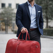 Dolly Leather Weekend Duffle Bag
