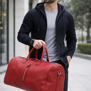 Dolly Leather Weekend Duffle Bag