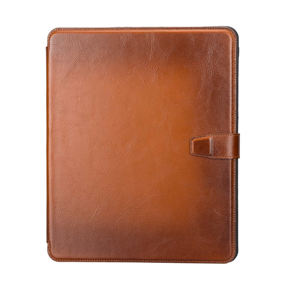 Eto iPad-Serie Echtleder-Brieftaschenhülle