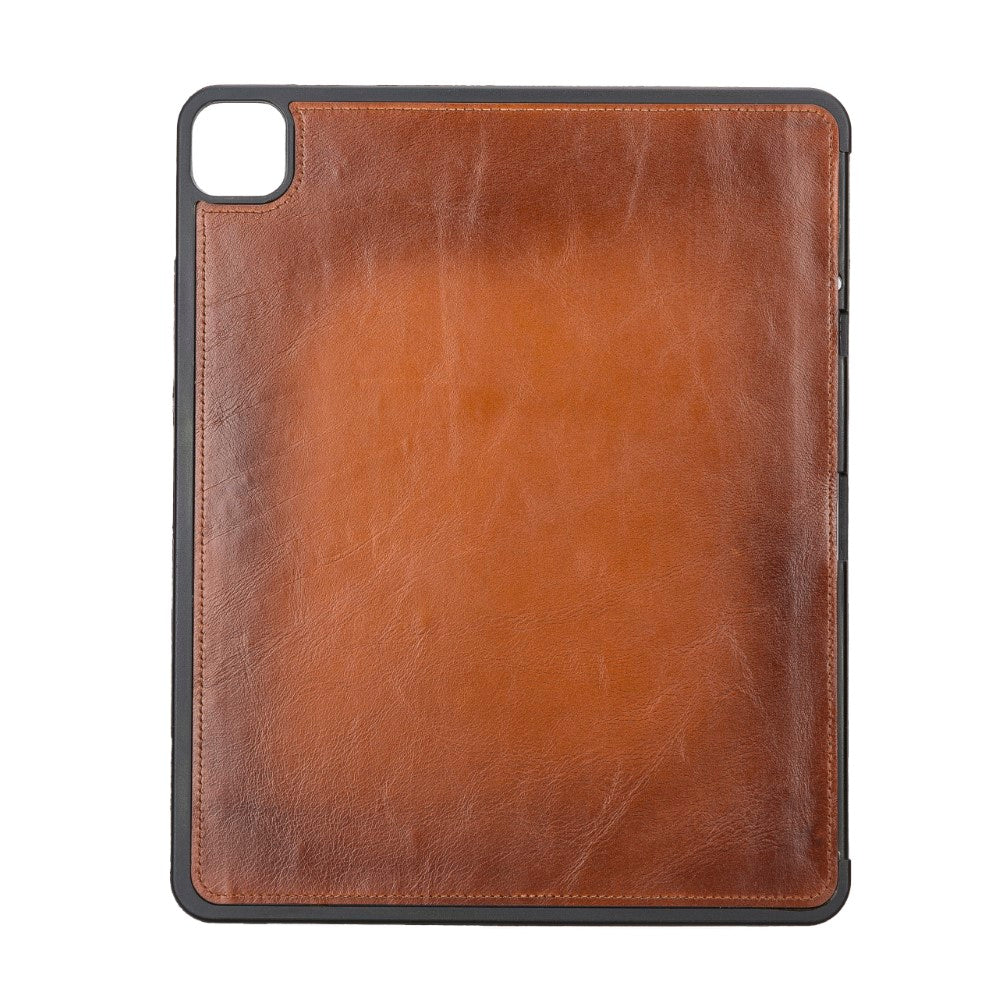 Eto iPad-Serie Echtleder-Brieftaschenhülle