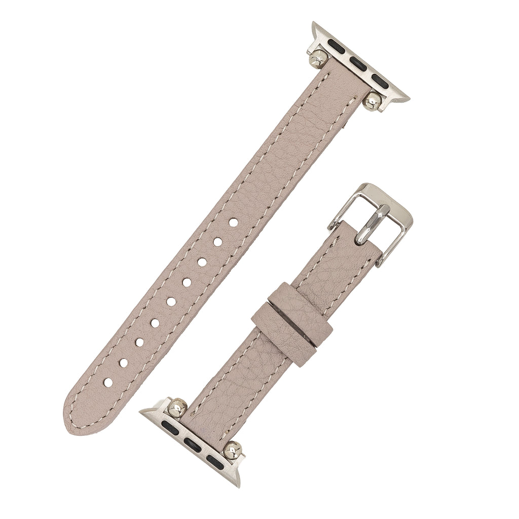 Leder-Ferro-Armbänder für Fitbit Versa Uhr Trok
