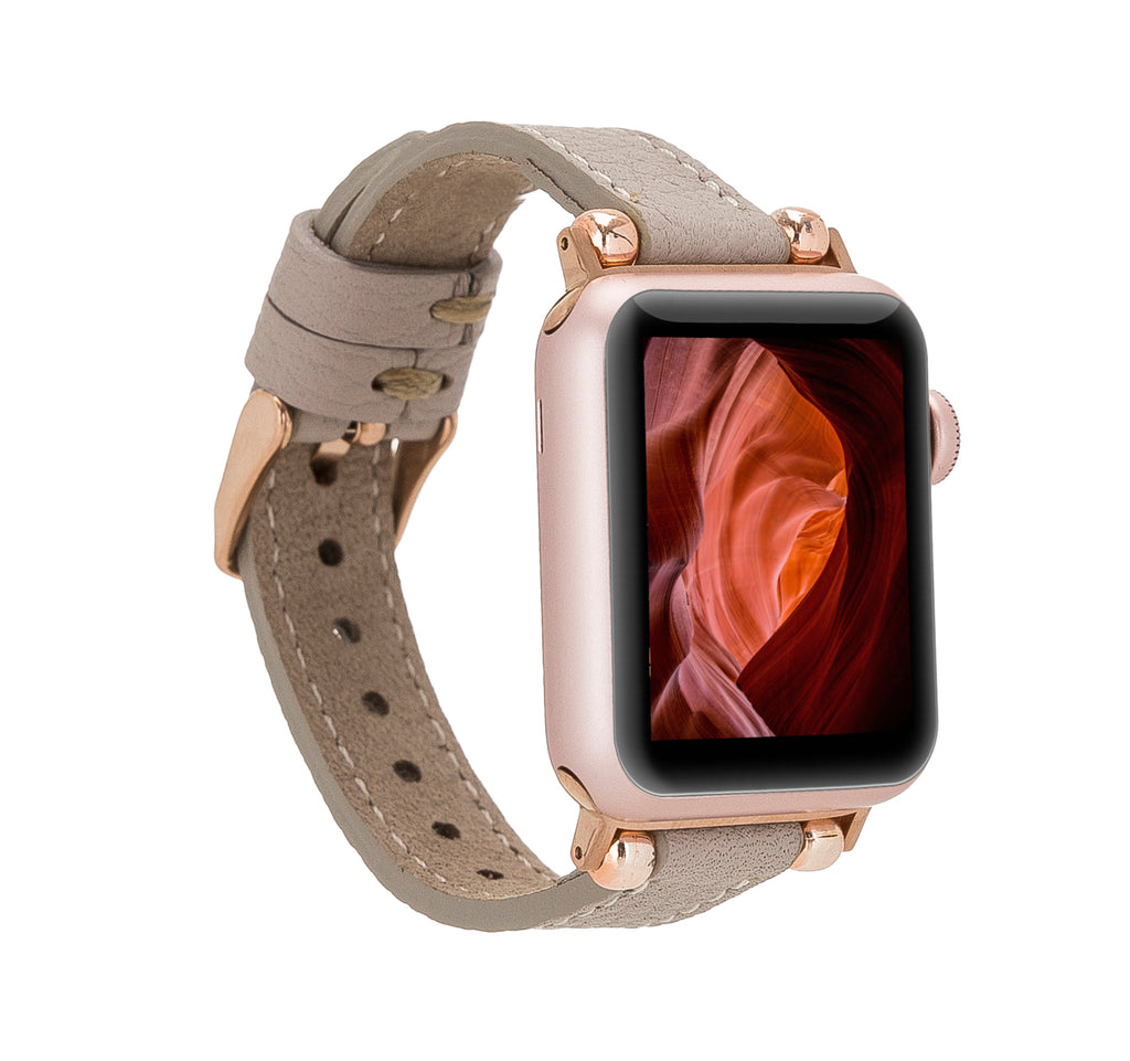 Ferro Leather Apple Watch Band with Trok