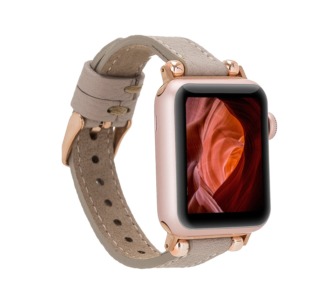 Ferro Leder Apple Watch Armband mit Trok 