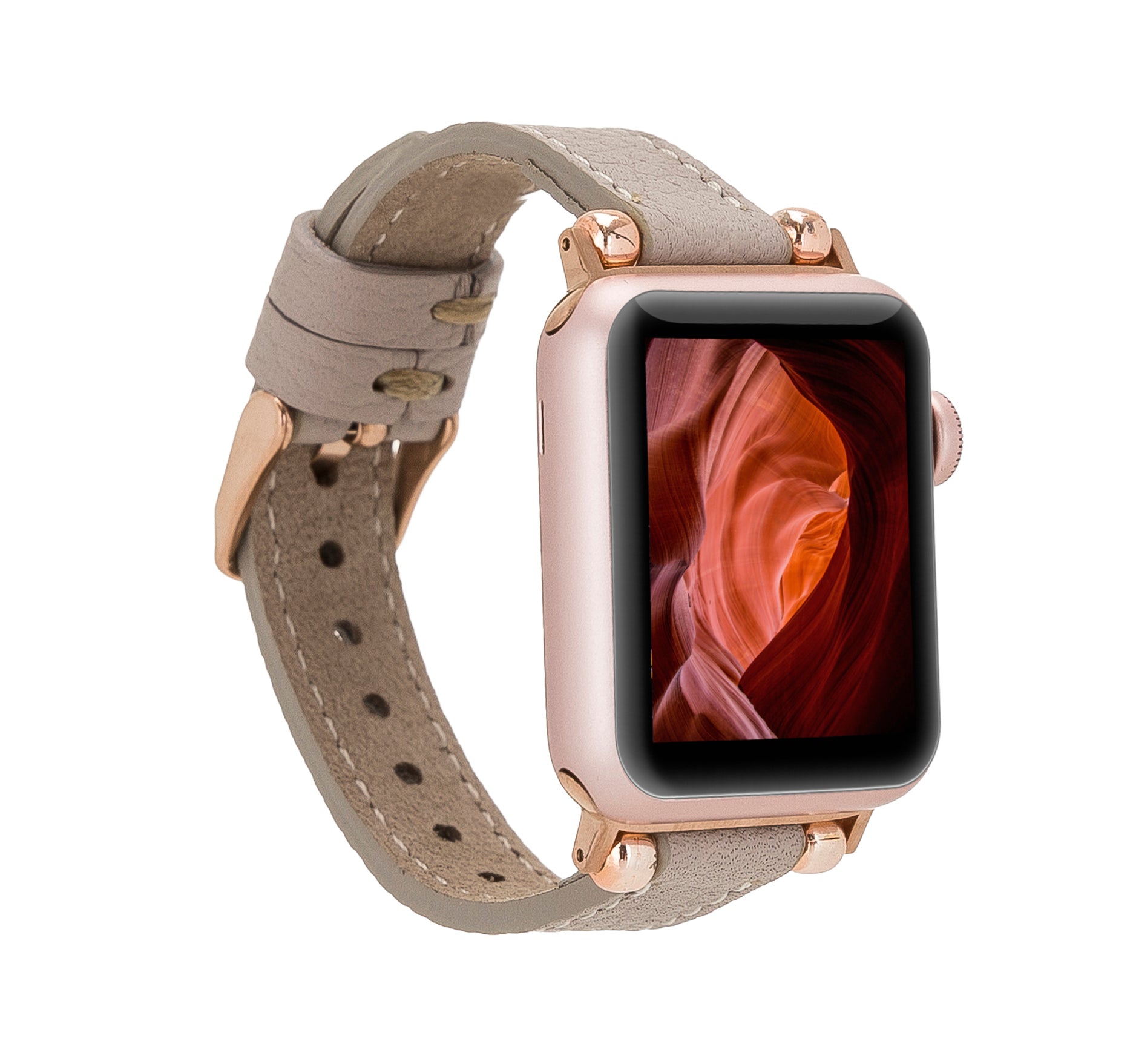 Ferro Leder Apple Watch Armband mit Trok 