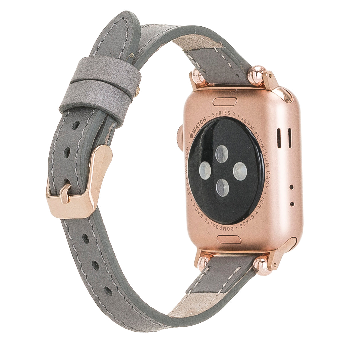 Leder-Ferro-Armbänder für Fitbit Versa Uhr Trok