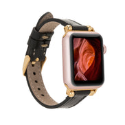 Ferro Leder Apple Watch Armband mit Trok 