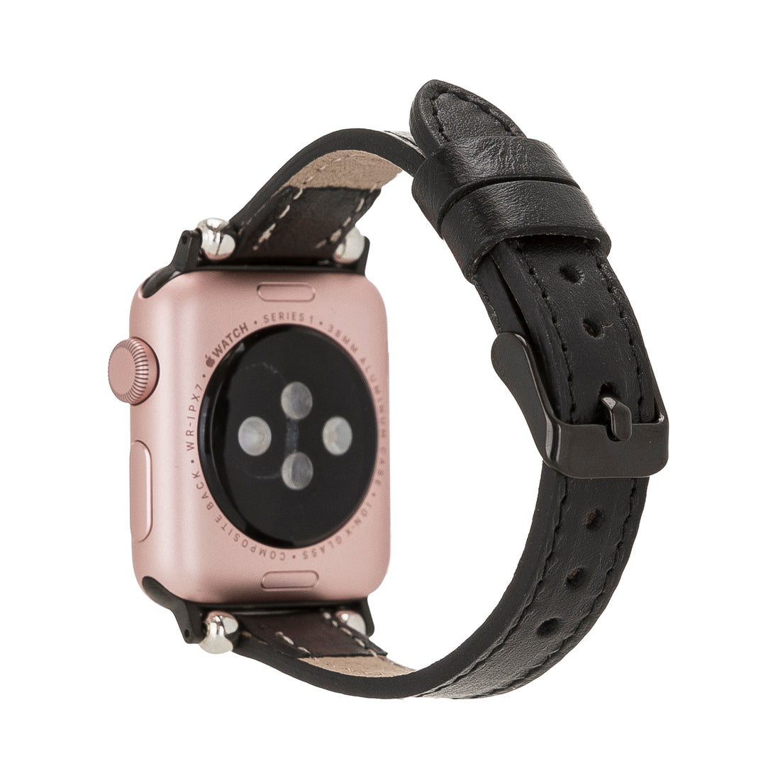 Leder-Ferro-Armbänder für Fitbit Versa Uhr Trok