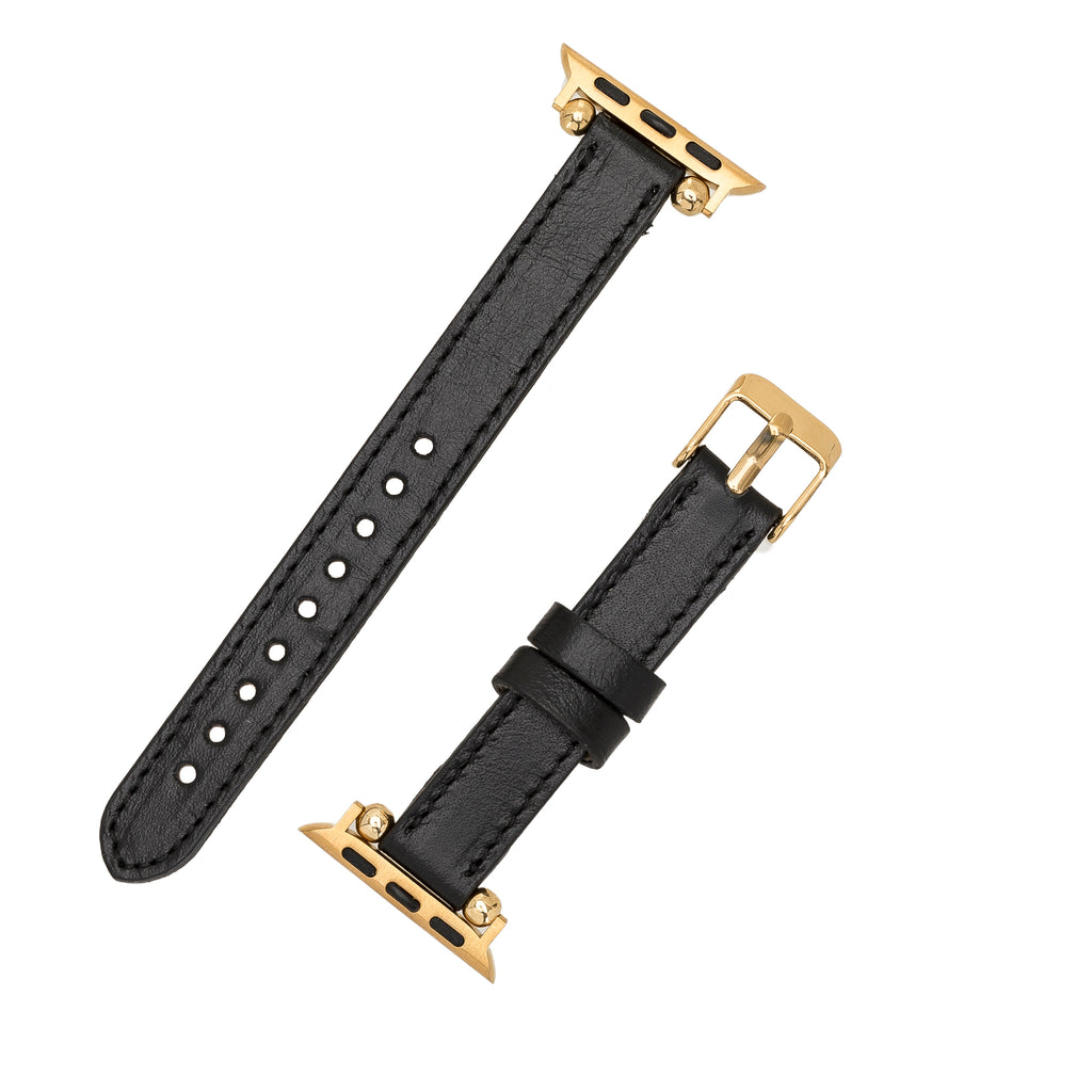 Ferro Leather Apple Watch Band with Trok