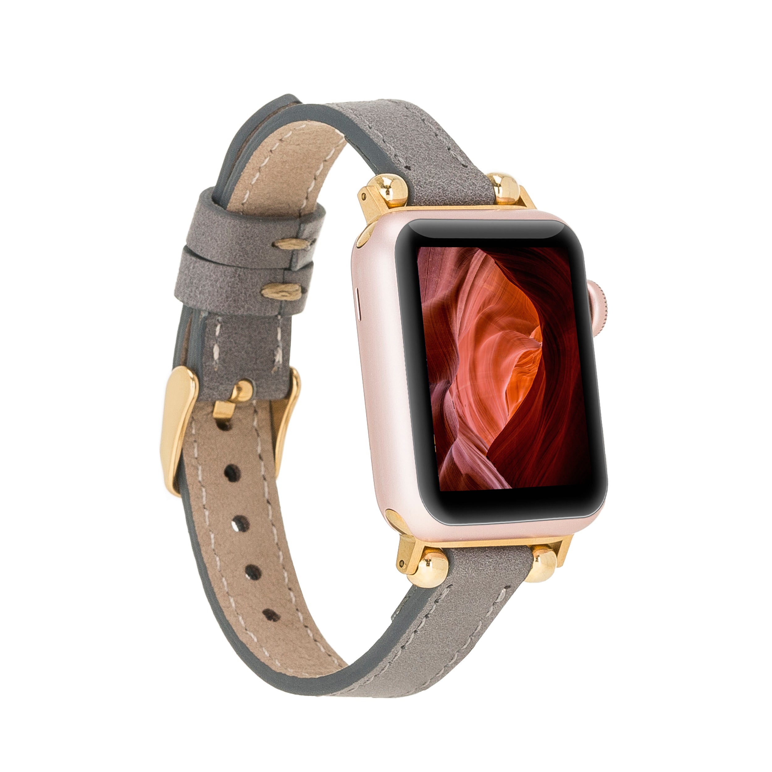 Ferro Leder Apple Watch Armband mit Trok 