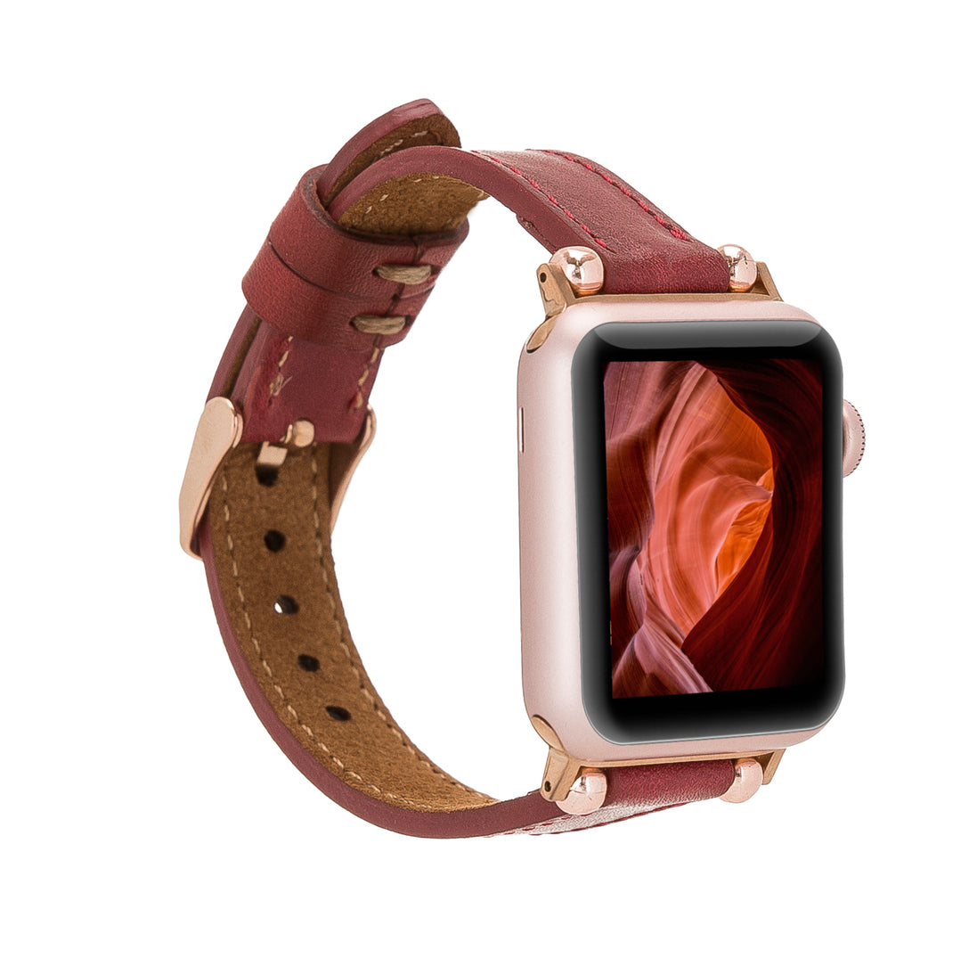 Ferro Leder Apple Watch Armband mit Trok 