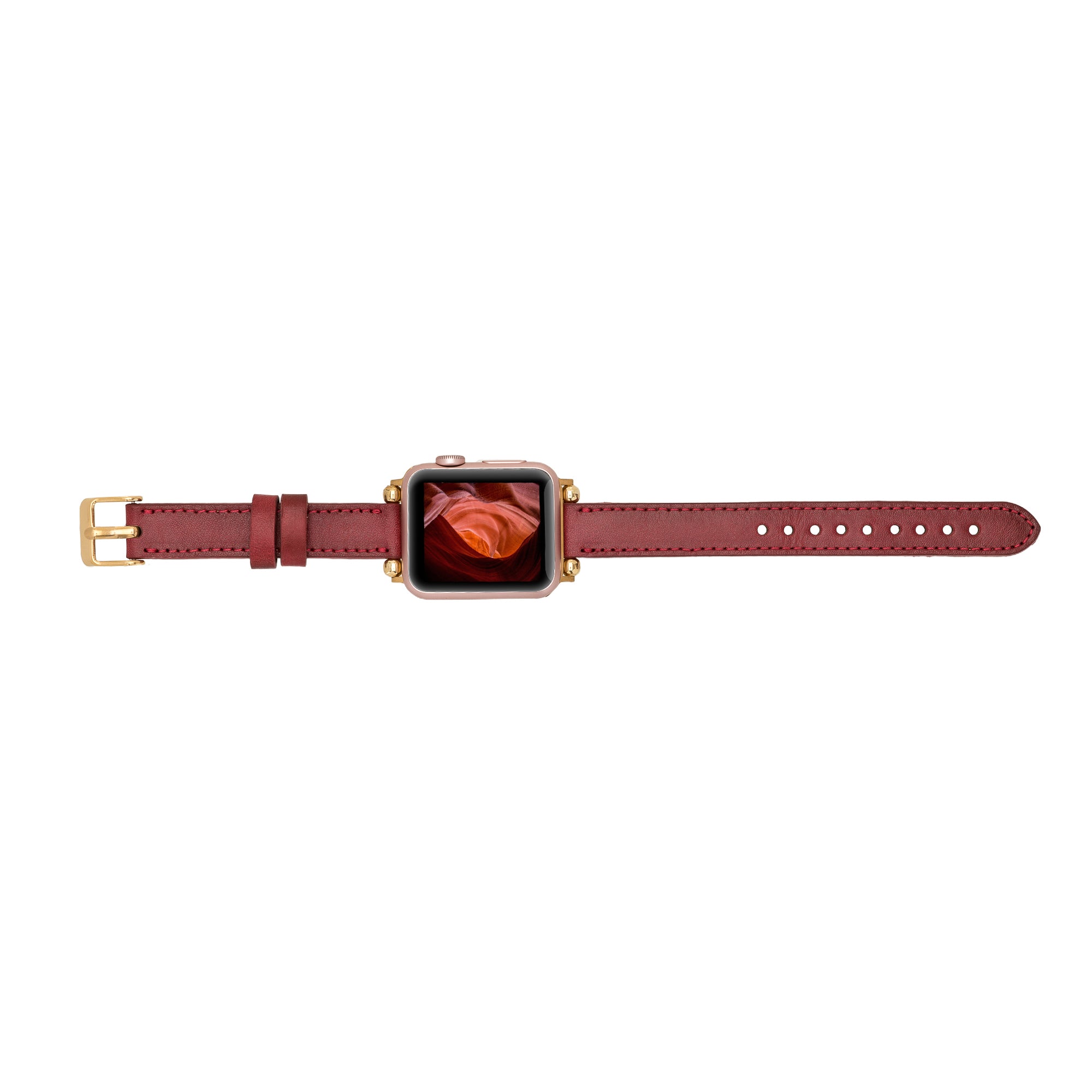 Ferro Leather Apple Watch Band with Trok